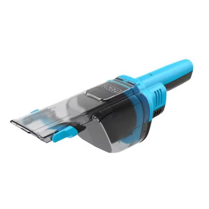 Black and Decker Aspirador de mano con boquilla ancha y depósito de 290ml. NVD215J-QW, Potencia 7,2V y batería 1,5 Ah Litio - 1