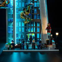 Set De Iluminación LED LocoLee 76269 Para Bloques De Construcción Avengers Tower Accesorios De Iluminación Incluidos - details 10