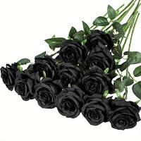 20pcs Arreglo De Rosas Artificiales Realistas Para Bodas Cumpleaños Y Más Decoración Floral Para El Hogar Y Arreglo De Flores - details 15