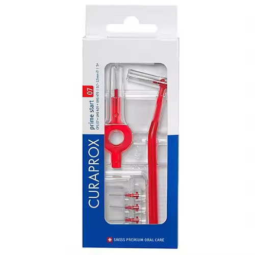 Curaprox Cps 07 Inter Prime Plus 5 Unidades + Mango - 1