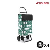 STARLEY-Carro de compra con 4 ruedas y cuerpo de aluminio, 43 litros, ROLSER, Dimensiones Abierto 4 Ruedas: 390 x 470 x 925 mm. Dimensiones Plegado: 390 x 215 x 1050 mm. - details 7
