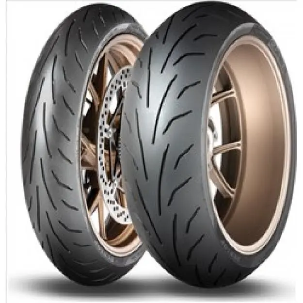 Neumático Dunlop Qualifier Core 190/50 ZR17 73W - Agarre Excepcional | Conducción ágil | Alta Adherencia - 1