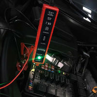 Prueba De Circuito Eléctrico Automotriz Con Interruptor De Poder Diagnosticador De Sistema Eléctrico De Vehículo Material ABS+Metal Voltaje 6-24V - details 1