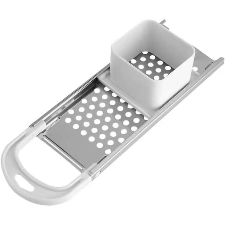 Rallador de cocina de Maple inoxidable y plástico con Mango códodo para pasta, arroz o patatas32.4 x 10,7x6,3 cm - 1