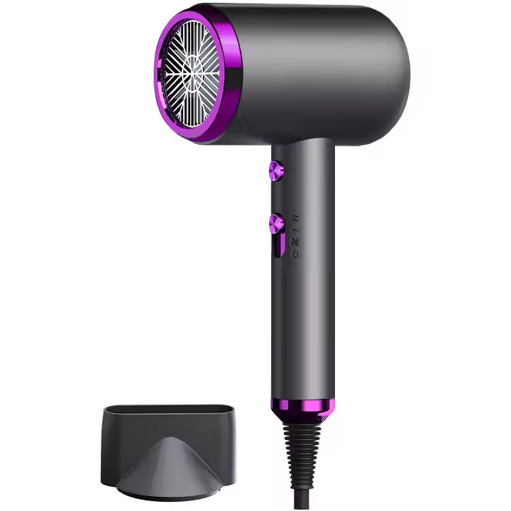 Secador de Pelo de Viaje Profesional 2000W – Secado Rápido, 2  Ajustes de Calor y Velocidad, Botón de Aire Frío, Compacto y Ligero , M2 Tec - 1