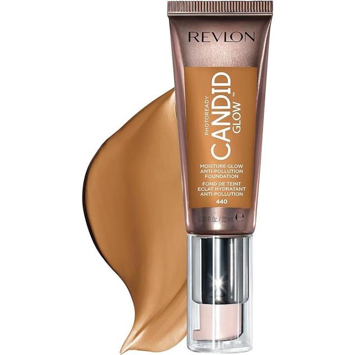 Base de Maquillaje Revlon Candid Glow Nº440 Caramel - Brillo Natural — oferta en Miravia
