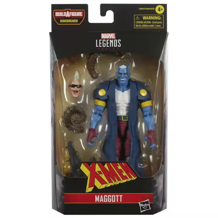 Maggott figura X-Men Marvel Legends Series Hasbro con piezas para armar a Bonebreaker - 1
