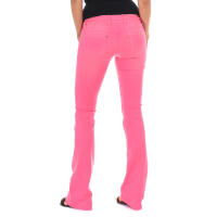 MET-Pantalon Tejano Largo con bajos acampanados 10DBF0432-G290 para Mujer