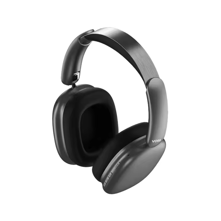 VOSS Auriculares Inalámbricos VS300 Negro, Cancelación Activa de Ruido hasta 30 dB, Bluetooth 5.3, Batería de 560 mAh - 1