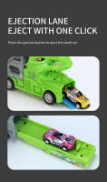 Contenedor De Almacenamiento En Forma De Dinosaurio Coche De Ingeniería De Aleación Camión De Ejection Juguete Para Niños Navidad Agradecimiento - details 6
