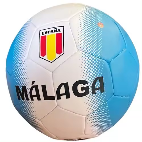 Balón de Fútbol Málaga Grande, Tamaño Reglamentario, Talla 5, Roger - Kiglam - 1