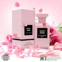 Perfume Árabe 100% Original Fragrance World Picky Rose para Mujer 80ml – Una Fragancia Floral y Sofisticada con Rosas Exquisitas, Notas Orientales NOVEDAD - details 1