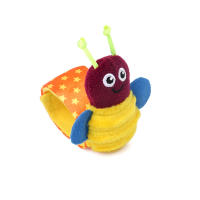 Pulsera de juguete para bebé con forma de escarabajo y abeja, con campanilla de mano. - details 7