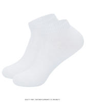 5 Pares De Calcetines Bajo Para Hombre Color Sólido Negro Blanco Transpirables De Algodón Deportivos Negocios Para Mujer Y Hombre - details 12