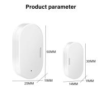 Sensor De Puerta Y Ventana Inteligente ZigBee Tuya Seguridad Doméstica Alarm System Compatible Con Alexa Google Assistant - details 9