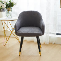 Funda De Silla Elástica De Color Sólido Para Sala De Estar Y Comedor Protector De Asiento De Juego Europeo Polyester/Cotton - details 13