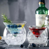 Martini Molecular Copa De Cocktail Con Base Triangular Cristal Vaso De Bebida Creativo Para Fiesta Accesorios De Barra - details 0