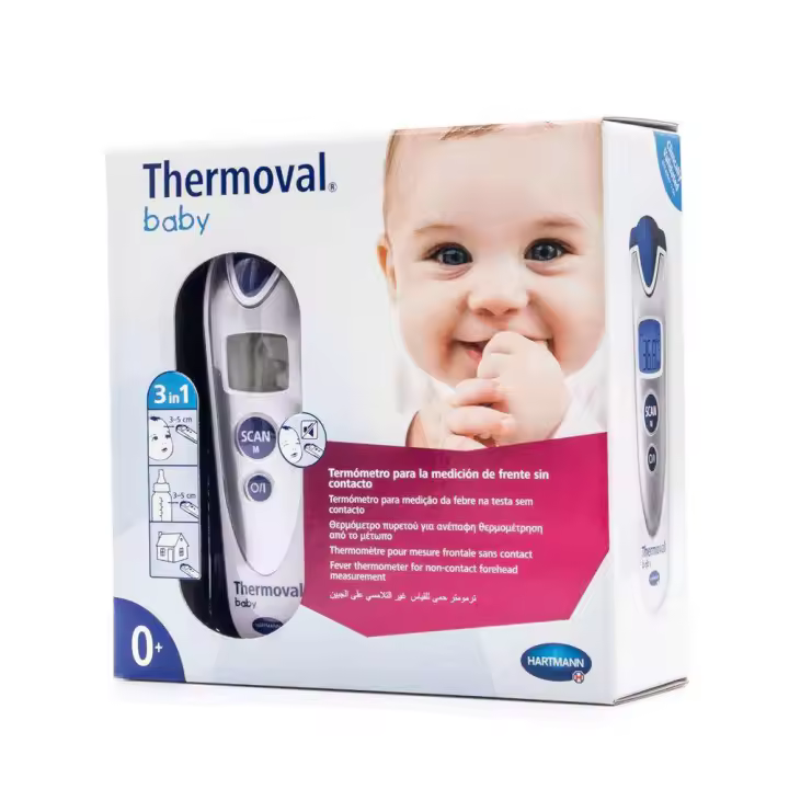 Thermoval Baby Termómetro Infrarrojo Oído-Frente - 1