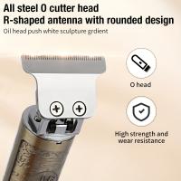 T9 Máquina De Barbero Vintage Para El Hogar Y Comercial Cuchilla De Acero Inoxidable Recortadora De Barba Y Pelo Para Hombres Regalo De Peluquería - details 3