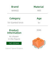 Bloques De Construcción Compatible Con Bloques De Canto Concavo 3046 Wange 70Pcs Set De Juguetes Para Niños Caja Regalo - details 1