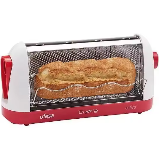 Tostadora Ufesa TT7963 700W 2 ranuras 6 niveles tostado blanco - 1
