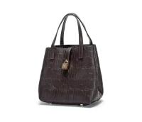 Bolso Bandolera Para Mujer CH Embossed Con Diseño De Impresión De Letras Gran Capacidad Elegante Temperamento Bolso De Mano Casual - details 11