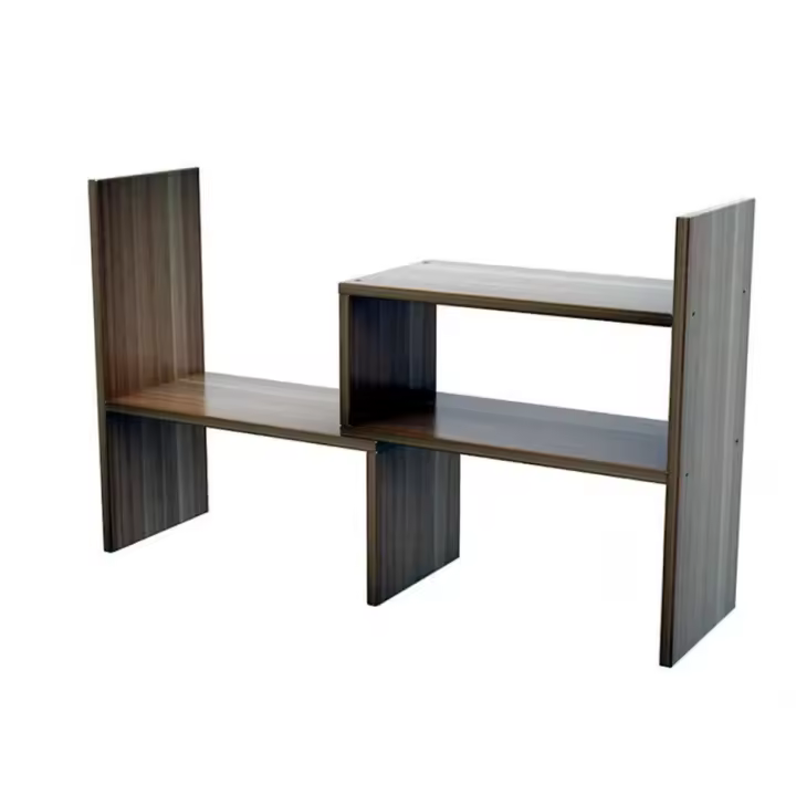 Estantería pequeña de escritorio MESA para habitación, mueble de almacenamiento de CD, soporte de libros económico Simple, organizador de libros almacenamiento para niños, para revistas, muebles modulares - 1