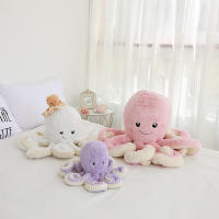 Peluche De Octopus Simulación Colgante Juguetes De Animal Suaves Dolly De Octopus Kawaii Para Decoración Del Hogar Y Regalo De Cumpleaños Para Niños - details 3