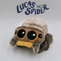 Juguete De Peluche Araña Negro Pequeño Lucas Simulado Cojín De Peluche Para Decoración De Habitación De Anime Juguete Para Niños - details 3