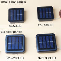 Lámparas Solares LED Cadena De Luces De Hadas Para Exterior Camino Patio Jardín Impermeables Para Navidad Boda Fiesta - details 2