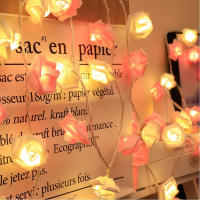 Luces De Navidad LED Rosa 20 Piezas Operadas Por Batería Para Decoración De Fiesta De Boda Y Valentín Guirnalda De Flores Fairy - details 7