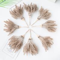 6Pcs Falsas Trigo Dorado Para Decoración De Árbol De Navidad Casa Boda Arco Accesorios Plantas Artificiales Otoño Rama De Plástico Para Fotografía - details 8