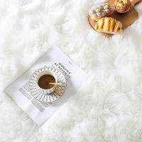 Alfombra De Falsa Piel Grande Ovalada Artificial Cuero Genuino De Oveja Pelo Largo Tapete Suave De Lana Blanca Para Dormitorio Y Sala De Estar Decoración De Hogar Lujo Alfombra Para Habitación De Niños - details 3