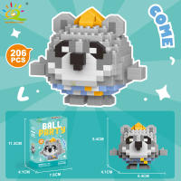 Mini Bloques De Construcción Micro Animales HUIQIBAO 3D Diamante Modelo BEE Gato Panda Para Niños Juguetes De Ciudad DIY - details 19