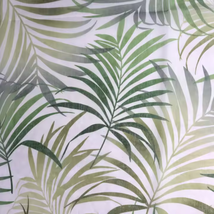 Cortina Mujji 140x265 cm Tropic Verde 04 - 1