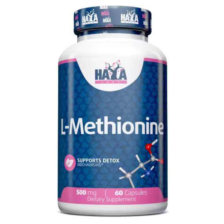 HAYA LABS L-Methionine 500 mg - 60 Caps. - 1