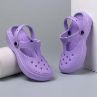 Bebealy Sandalias De Playa Para Mujer Zapatos De EVA Impermeables Y Antideslizantes Clásicos Con Suela Gruesa Moda Verano - details 1