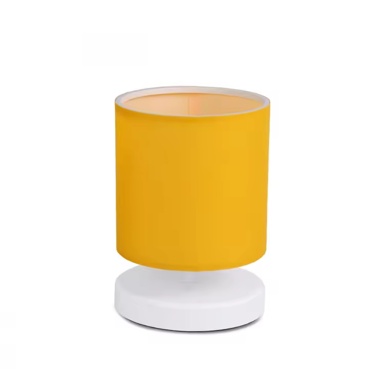 Lámpara de sobremesa WELLHOME - Amarillo, 15x15x22 - 1