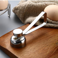 Cortador De Huevos De Acero Inoxidable Herramienta Creativa Para Cocina Afilado De Acero Cortante Abre Huevos Hervidos Y Crudos Accesorios De Gadgets Cool - details 9