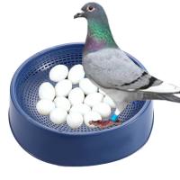 Fregadero De Plástico Azul Para Cría De Pájaros Deshumidificadores Tazón Para Huevos De Paloma Accesorio Agrícola Para Pollos - details 0