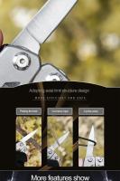 Multi-herramienta Portátil 14 En 1 Pliers Saber Para Camping Y Uso Doméstico Knive De Acero Inoxidable Fodling Blade Herramienta De Bolsillo - details 7