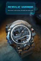 Reloj Deportivo De Estilo Militar G-Serie SANDA Para Hombres Resistente Al Choque Y Al Agua Con Pantalla Analógica Y Digital Relogios Electrónicos Para Hombre - details 11
