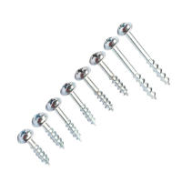 100pcs Tornillos Autoperforantes De Alta Resistencia Para Boquilla De Agujeros En Madera Galvanizados Antirrosa Oblicuos ST4-25 ST4-38 - details 6