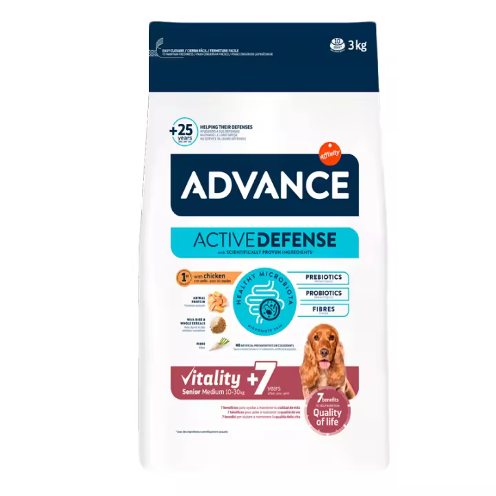 Advance Senior Medium Vitality +7 Pienso para Perros - 1