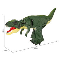 Juguete Interactivo De Dinosaurio Para Niños Juguete Creativo Sin Baterías Con Resorte Telescópico Swing Fidget Regalo De Navidad Para Niños - details 1