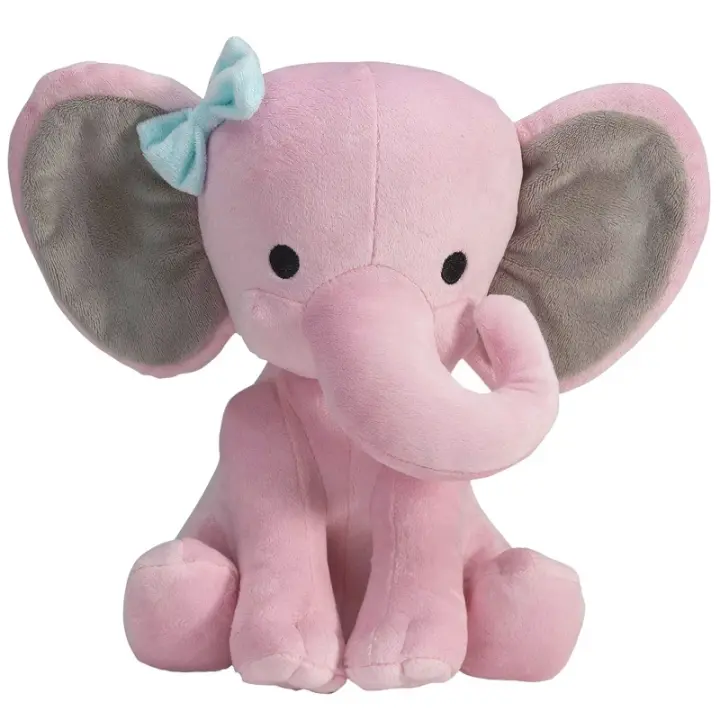 Oso De Terciopelo Gris De 25cm Juguete Suave Para Decoración De Habitación De Bebé Muñeco De Algodón PP Para Regalos - 1