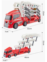 Camión De Construcción Con Contenedor Desmontable Coche De Aleación De 6 Piezas Coche De Pull-back Para Niños Regalo De Navidad Y Acción De Gracias - details 7