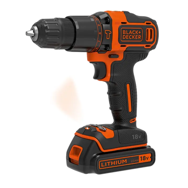 Taladro percutor 18v bdchd18kb-qw black+decker - 1