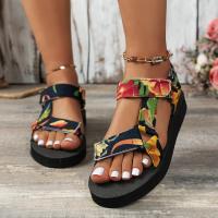 SP Nuevas sandalias de Playa de estil étnico con Velcro y Suela Gruesa de verano a juego para Mujer Talla 43. - details 11