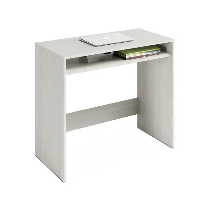 CAMA EXPRESS Mesa de escritorio en color blanco Alpes - 1
